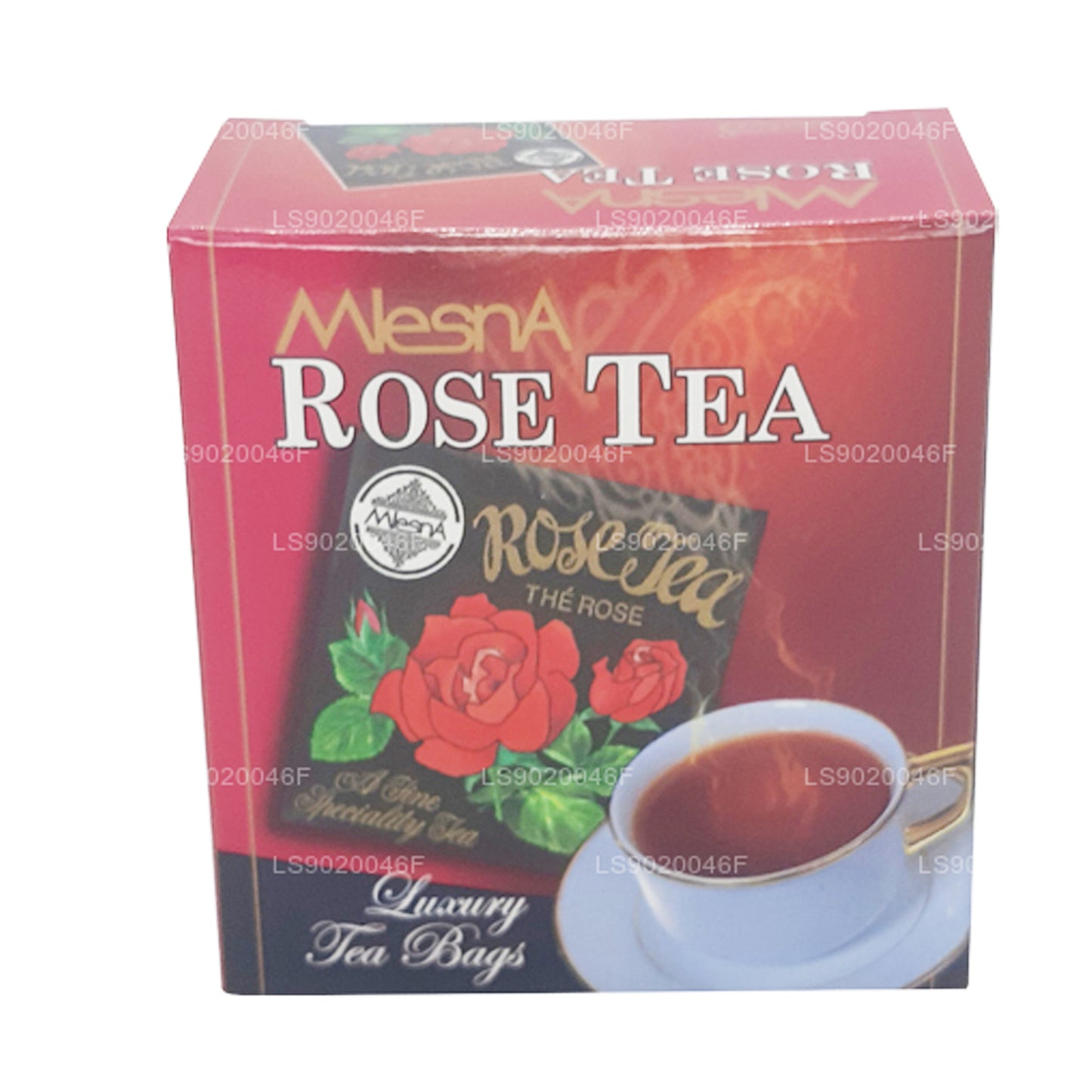 Mlesna Rose Tea (20g) 10 Luxury Tea Bags