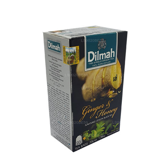 Dilmah Ginger and Honey Flavored Tea (30g) 20 Tea Bags