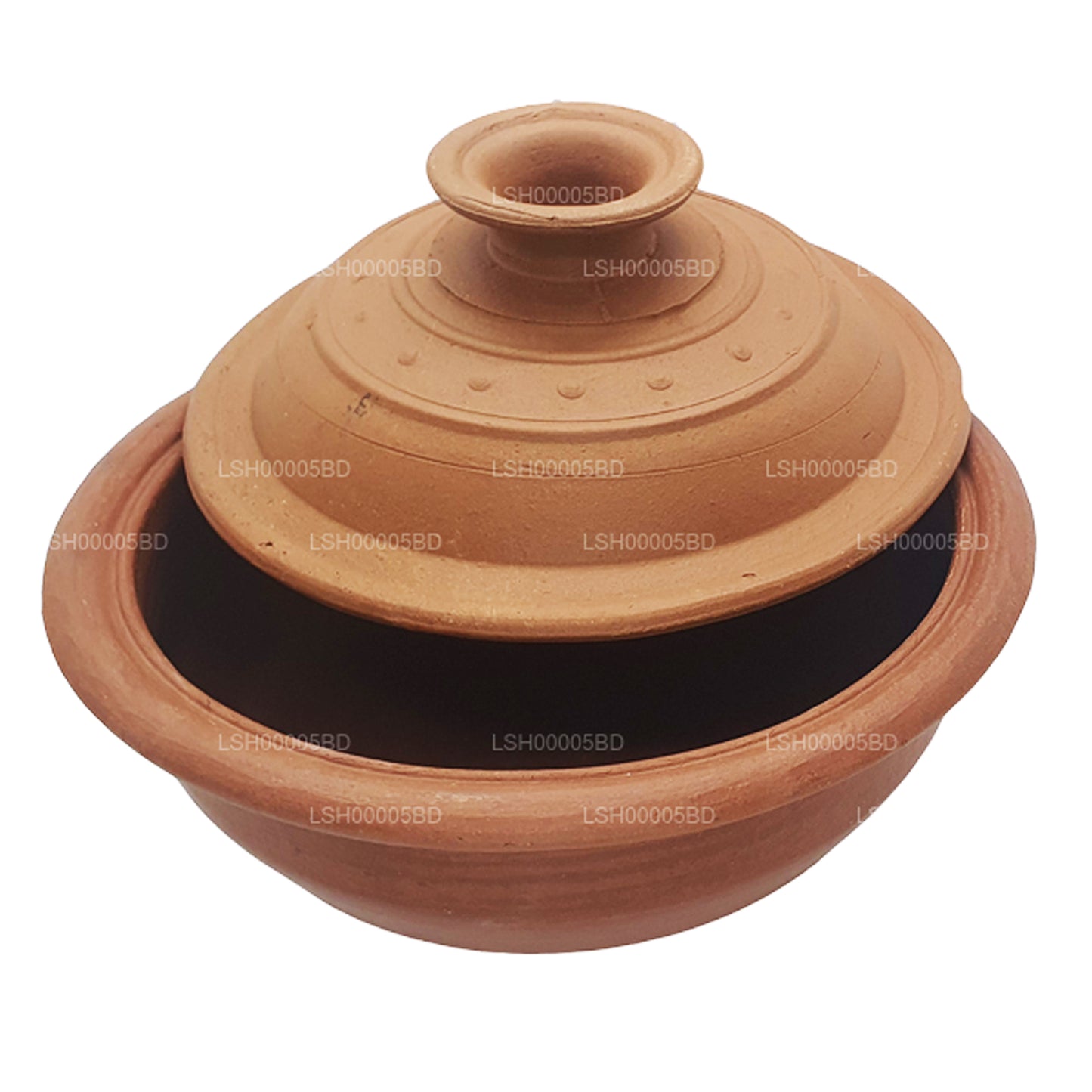 Clay Pot With Lid (20cm × 7cm)