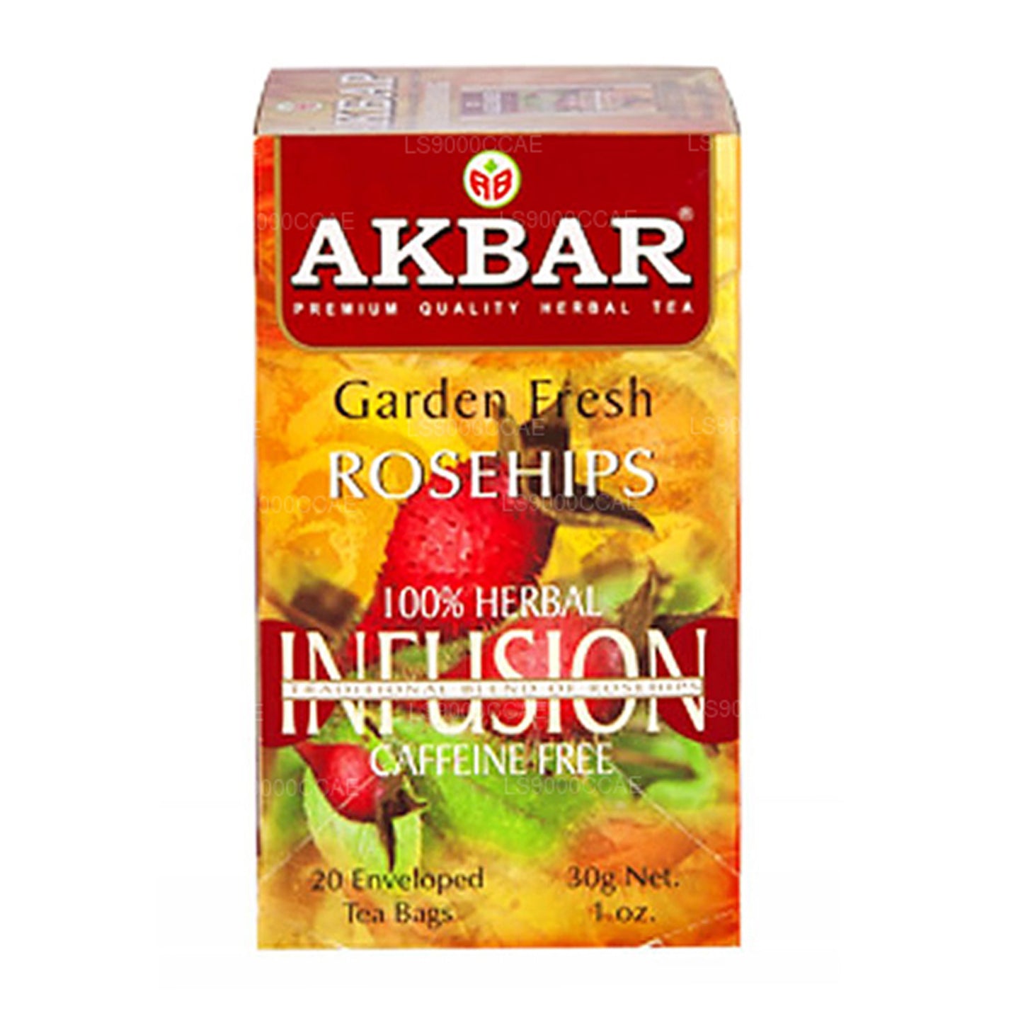 Akbar Garden Fresh Rosehips 20 Tea Bags (30g)