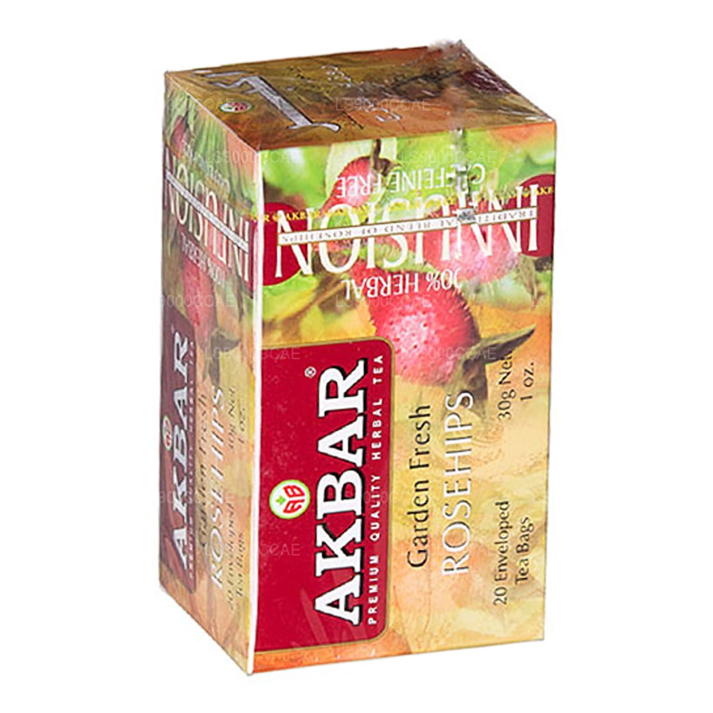 Akbar Garden Fresh Rosehips 20 Tea Bags (30g)