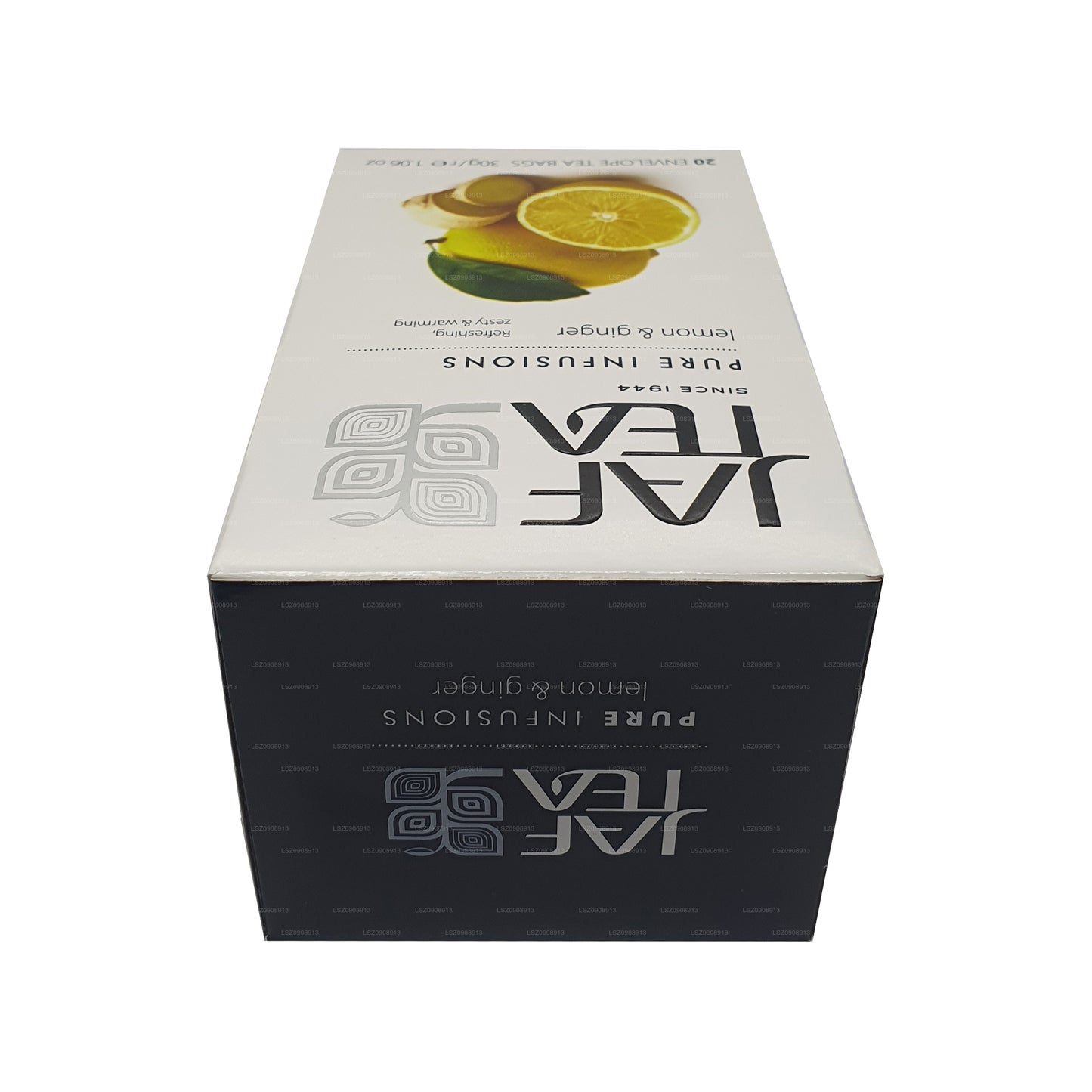 Jaf Tea Pure Infusions Lemon & Ginger Tea (30g) Foil Envelop Tea Bags