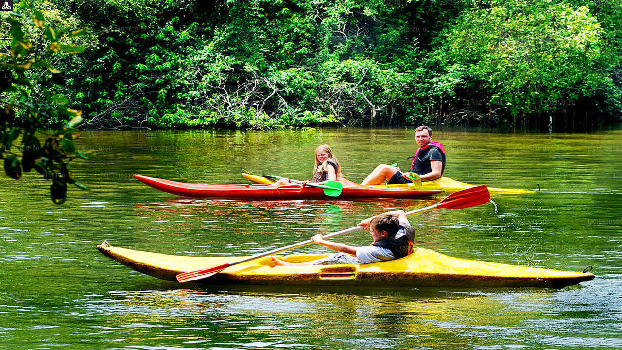 Canoeing from Kitulgala