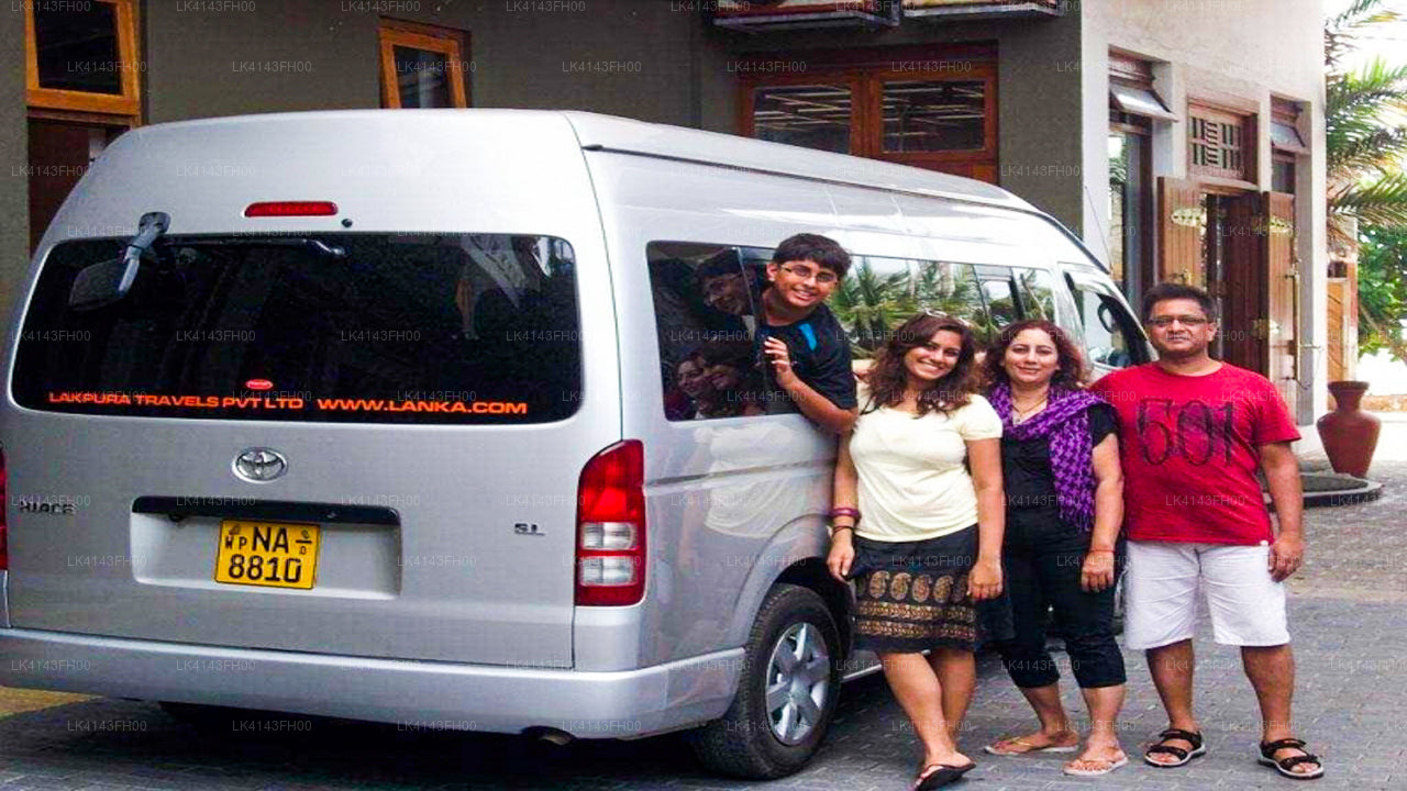 Kandy City to Mattala (HRI) Airport Private Transfer