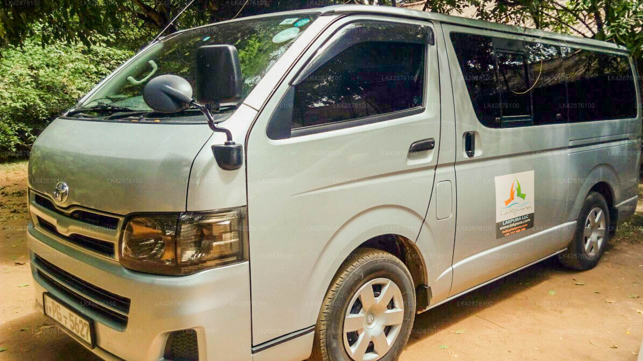 Yala City to Negombo City Private Transfer