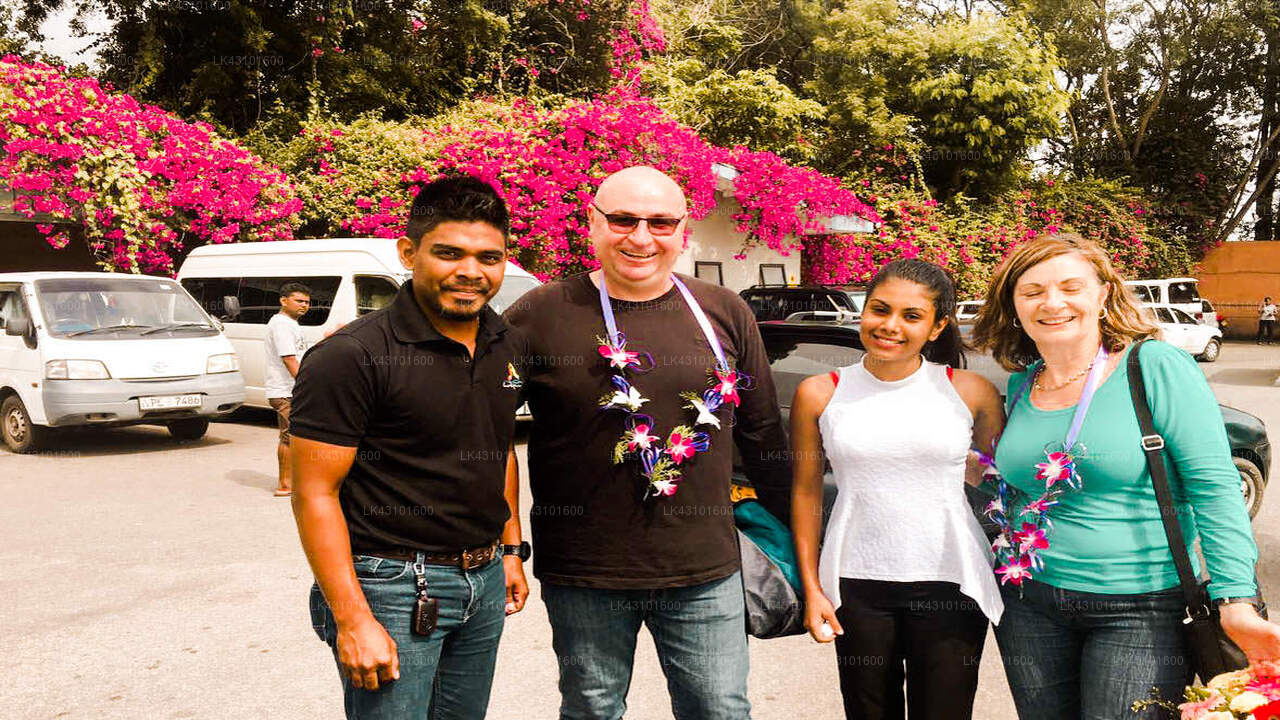 Transfer between Colombo Airport (CMB) and Bougainvillea Resort, Kandy