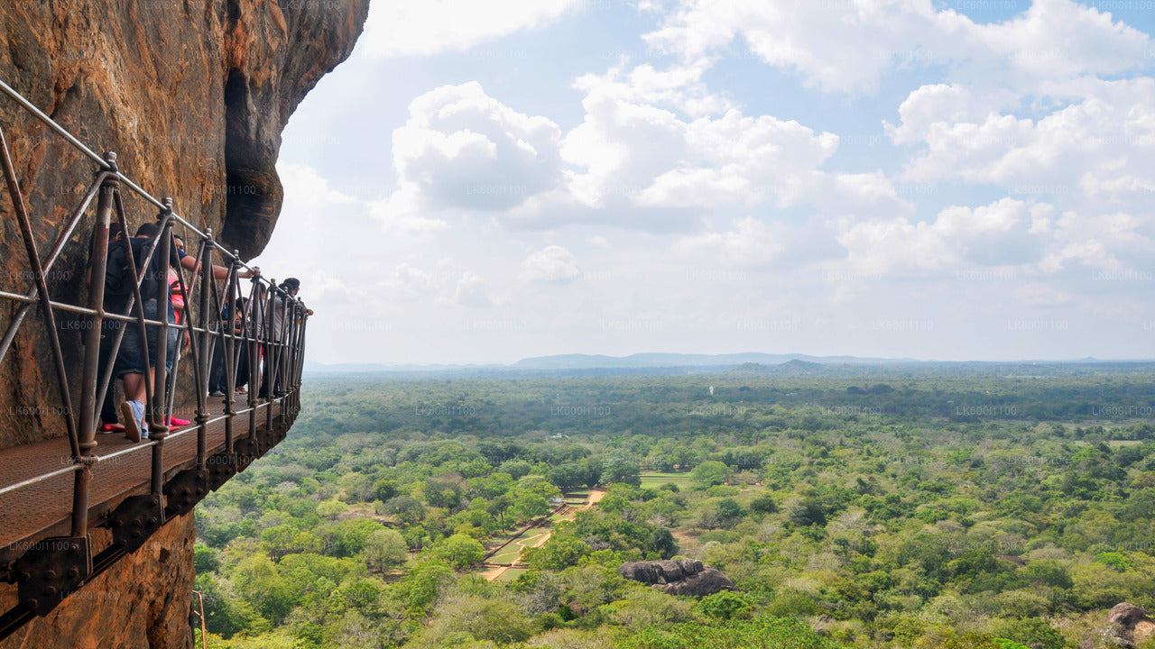 Sigiriya and Dambulla from Dambulla