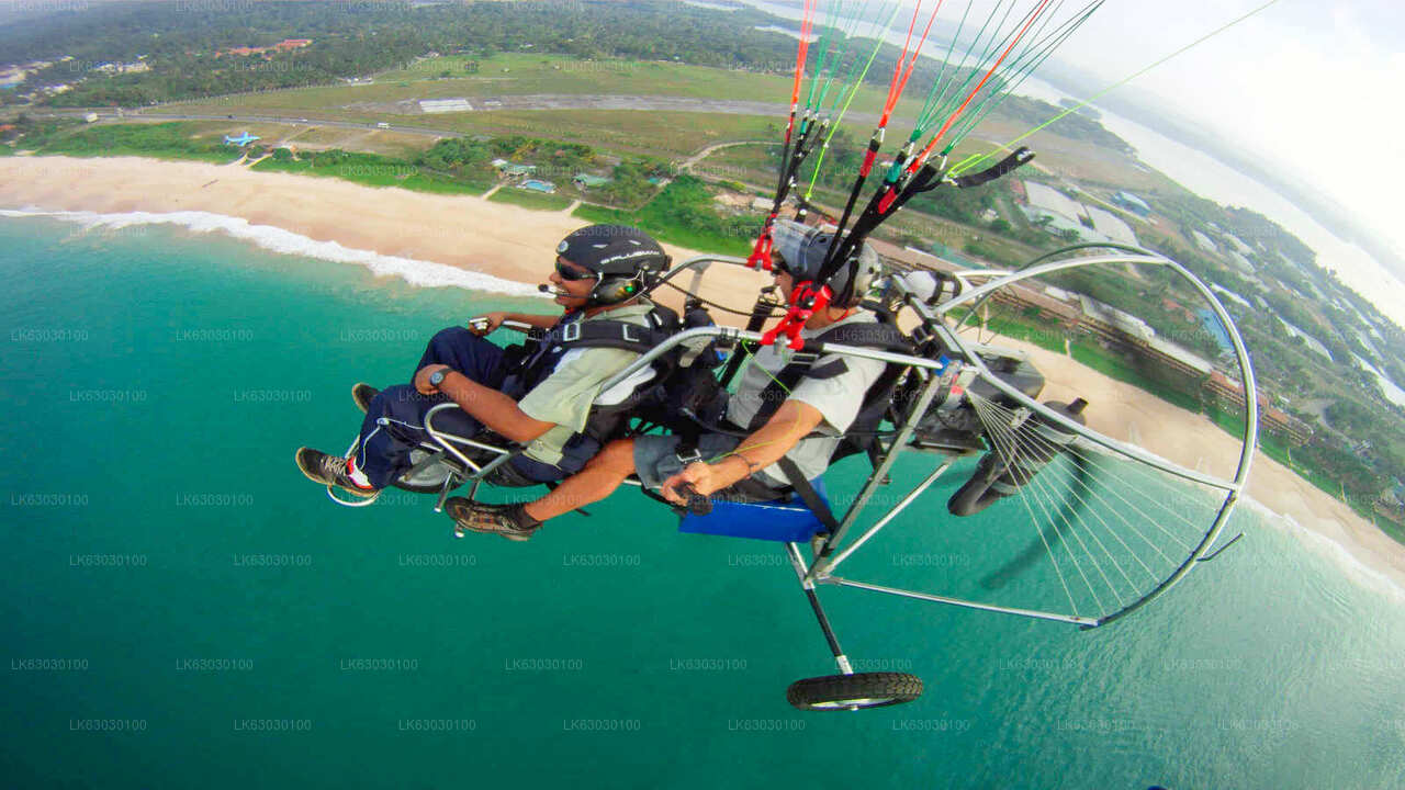 Paramotoring from Bentota