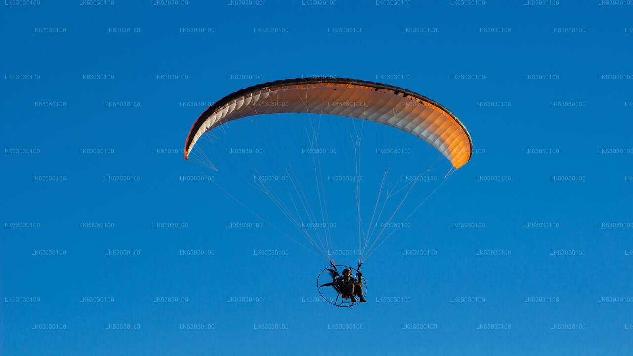 Paramotoring from Bentota