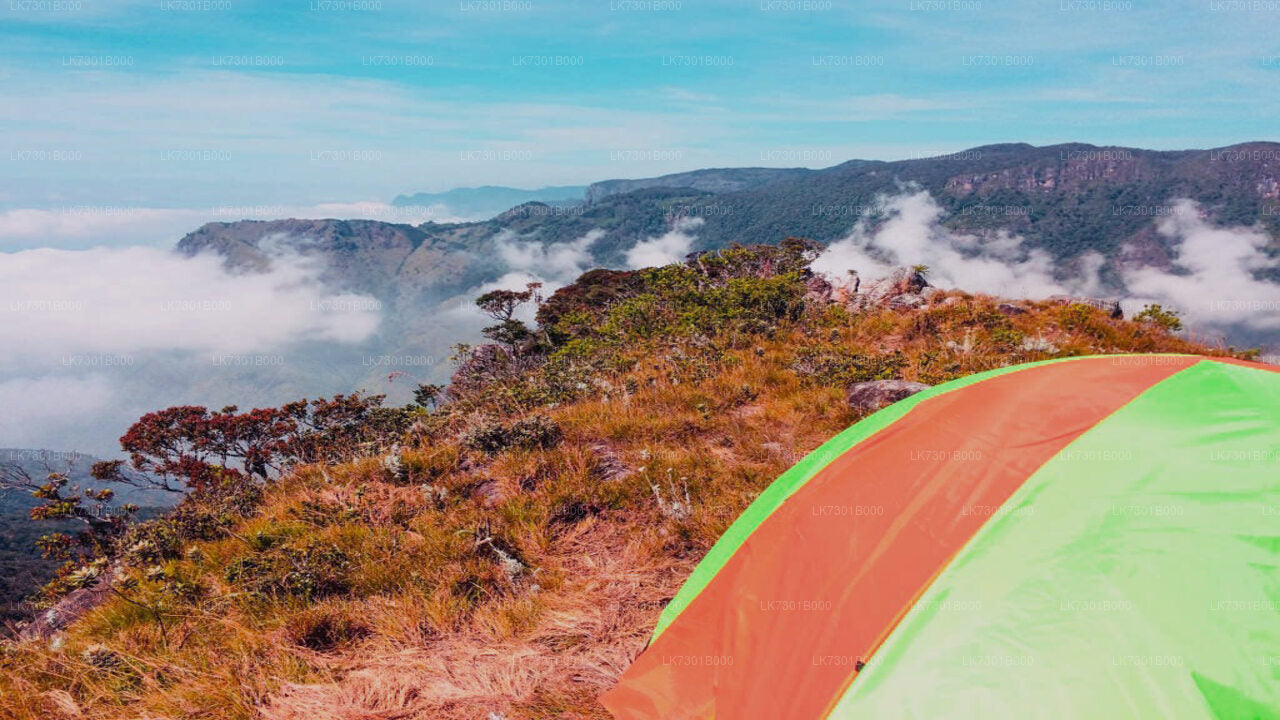 Camping at Wangedikanda and Hike to Bambarakanda Falls from Colombo