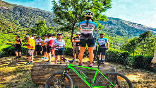 Tea Fields by Bicycle from Kandy