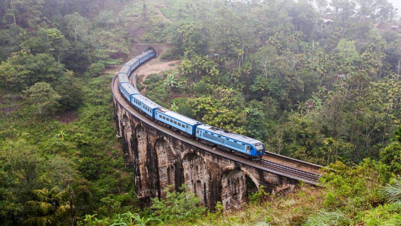 Ella to Kandy train ride on (Train No: 1006 "Podi Menike")