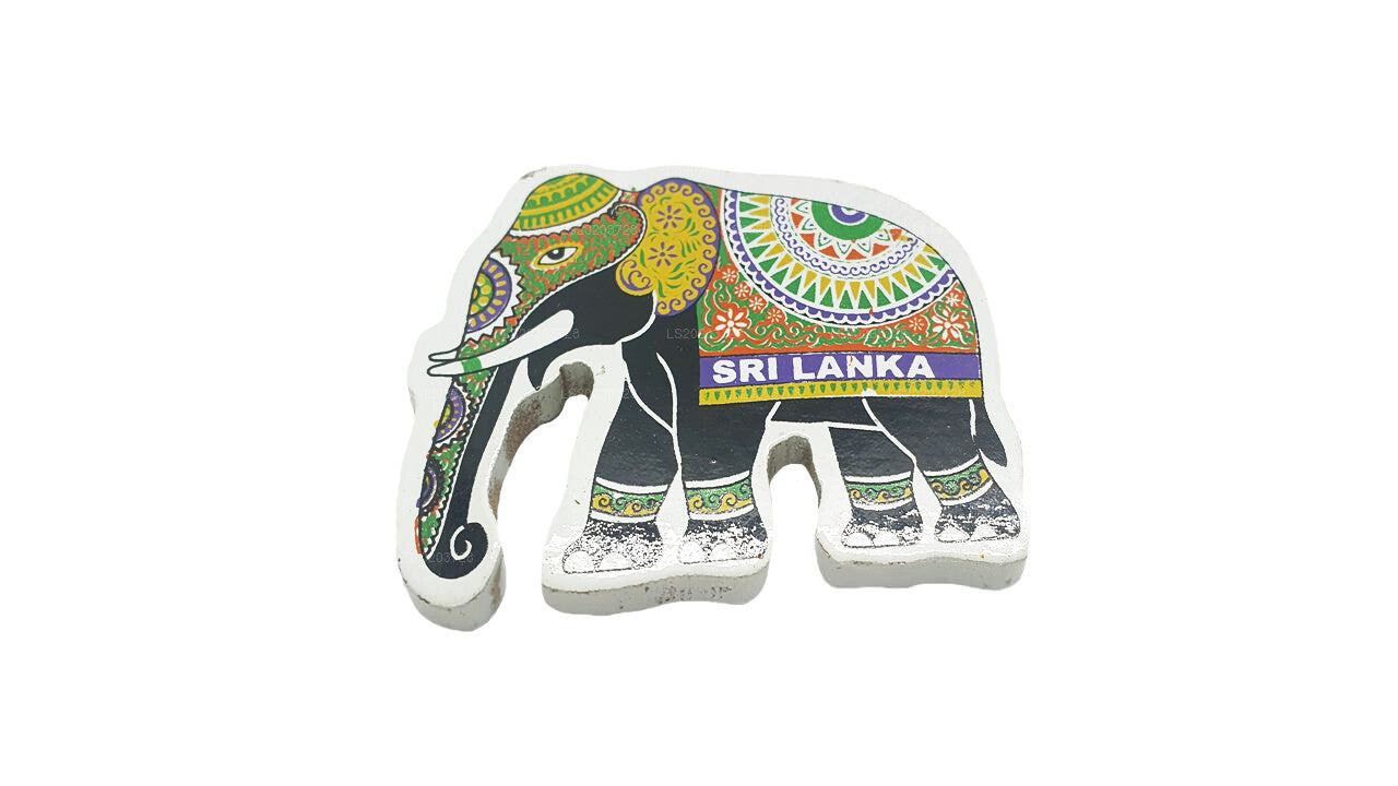 Sri Lankan Traditional Perahera Elephant Fridge Magnet