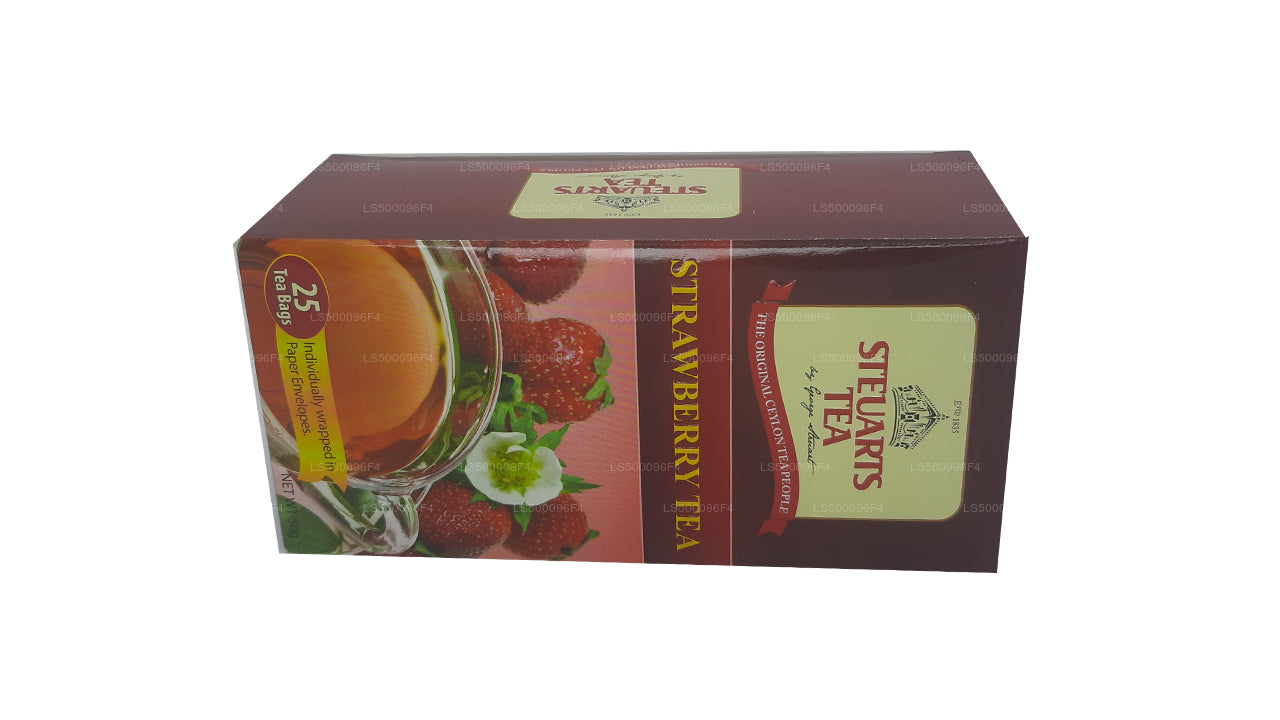 Steuarts Tea Straweberry Tea (50g) 25 Tea Bag