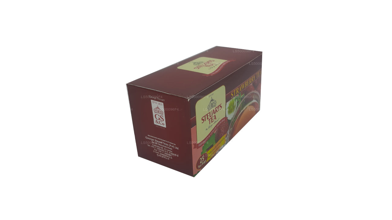 Steuarts Tea Straweberry Tea (50g) 25 Tea Bag