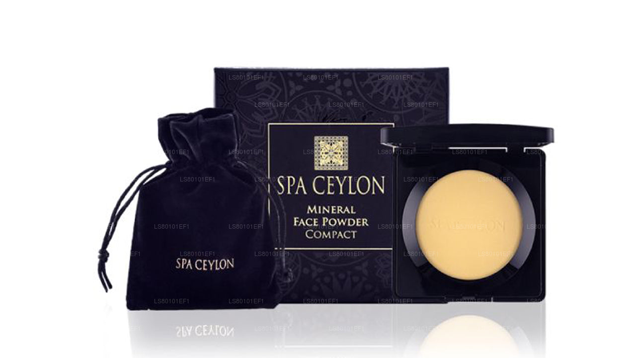 Spa Ceylon Mineral Face Powder Compact 01 - Ceylon Saffron