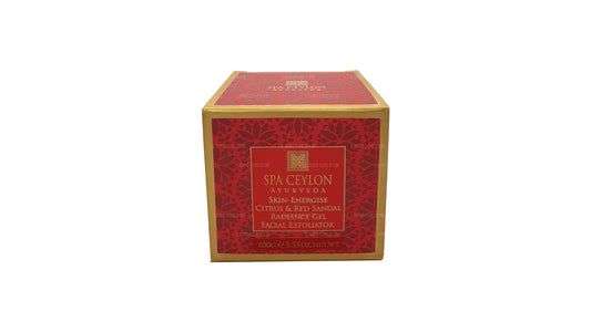 Spa Ceylon Skin Energise Citrus and Red Sandal Radiance Gel Facial Exfoliator (100g)