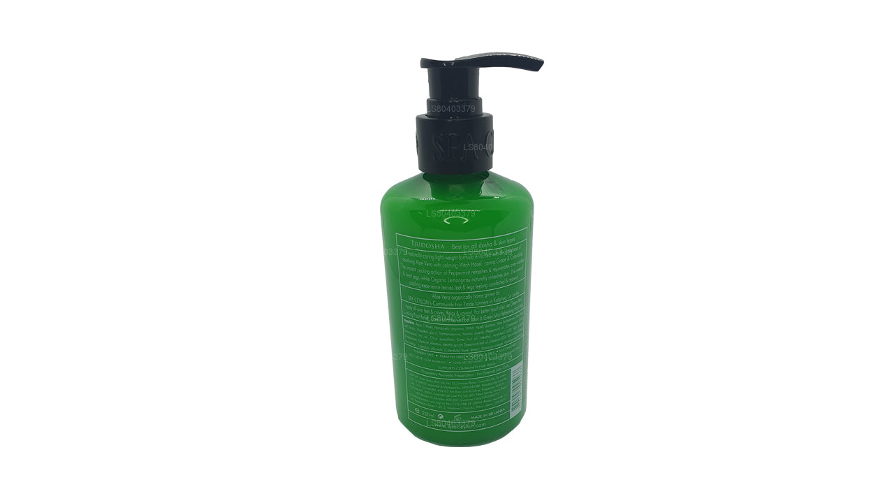 Spa CeylonÂ Green Mint Cooling Aloe Leg Gel (250ml)