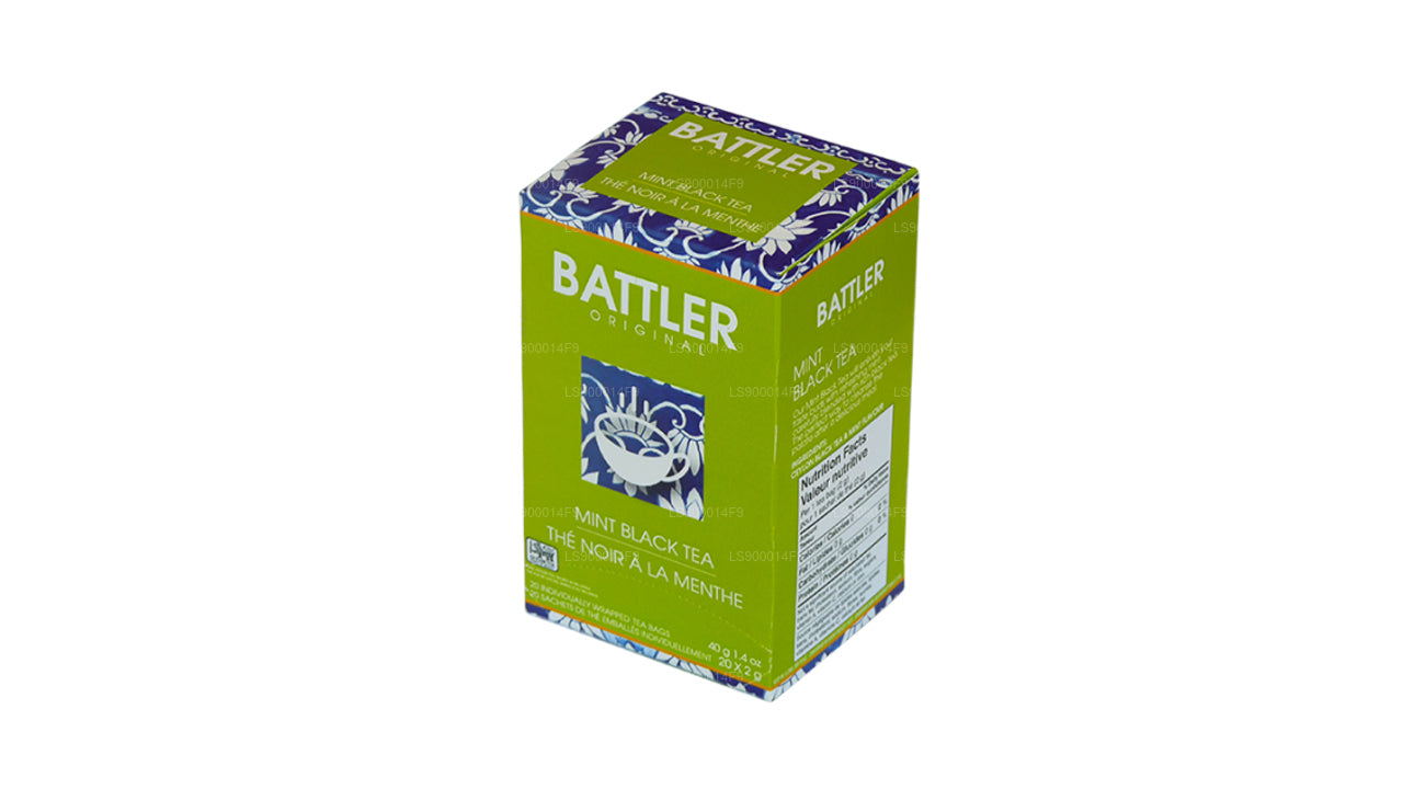 Battler Original Mint Black Tea (40g) 20 Tea Bags