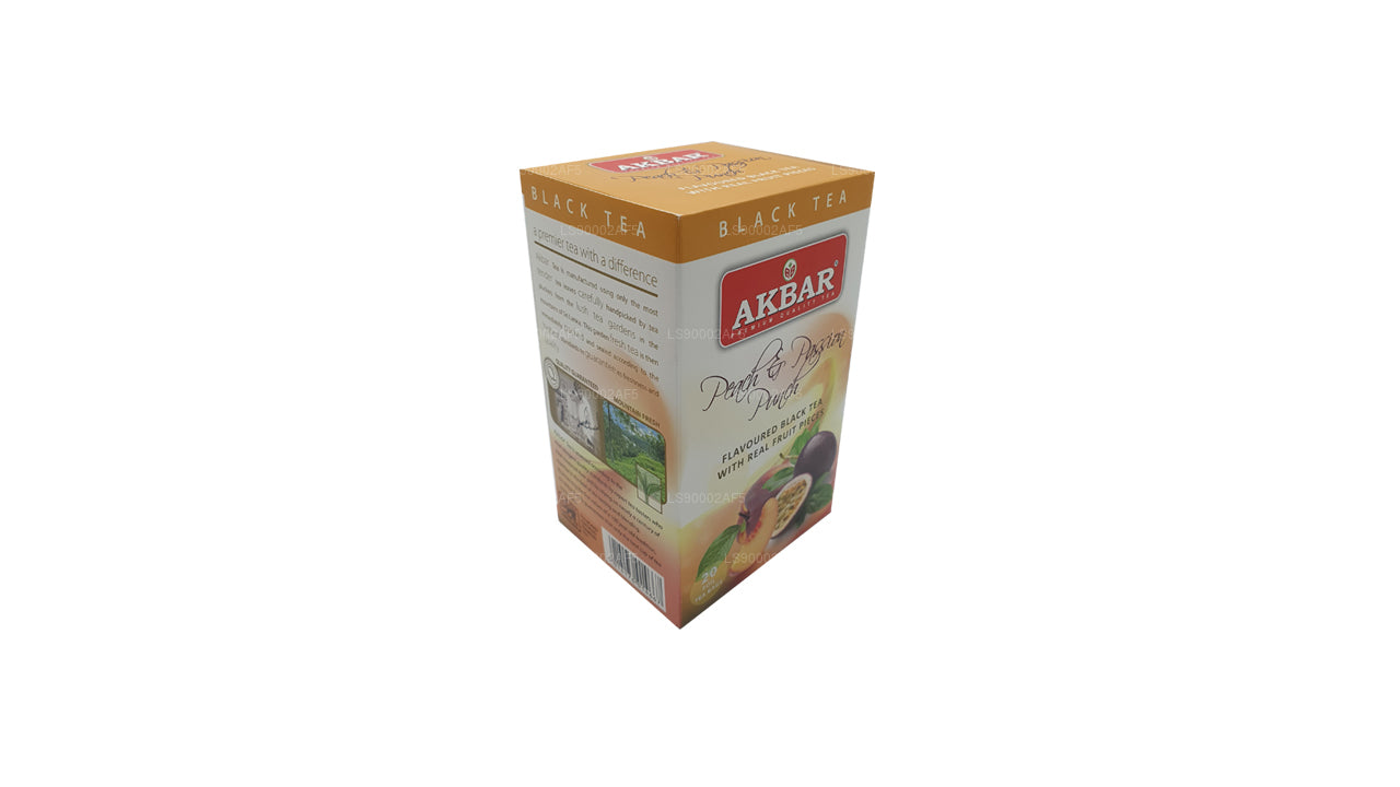 Akbar Peach and Passion Punch (40g) 20 Tea Bags