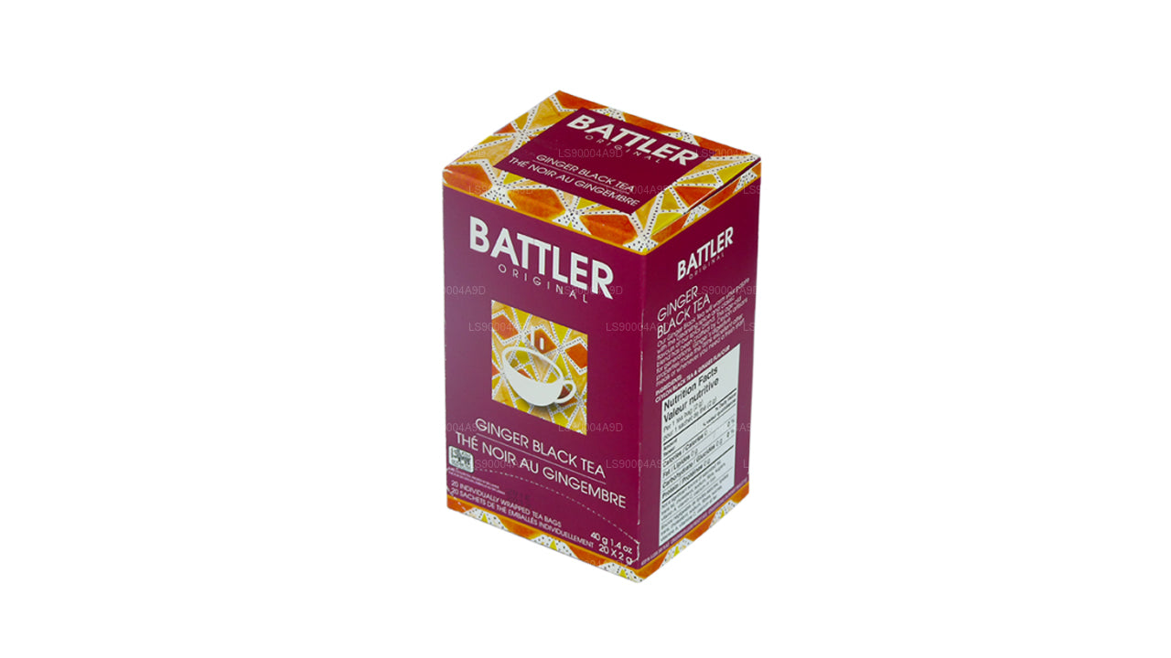 Battler Original Ginger Black Tea (40g) 20 Tea Bags