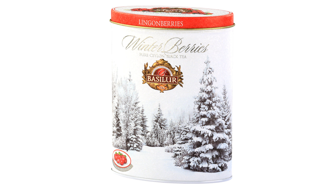 Basilur Winter Berries "Lingonberries" (100g) Tin