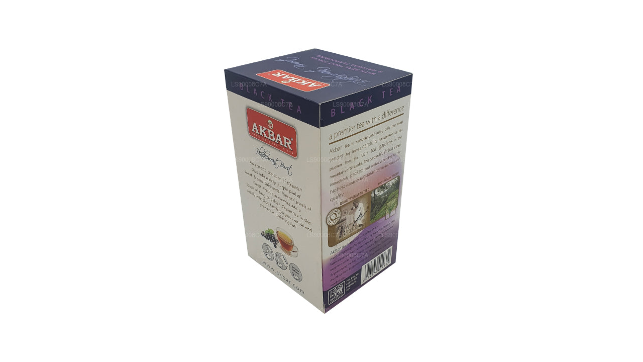 Akbar Blackcurrant Burst (40g) 20 Foil Tea Bags