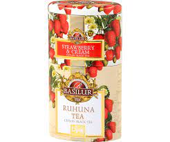 BASILUR FRUITS & FLOWERS - T.CADDY- LT- STRAWBERRY / RUHUNA (100g)