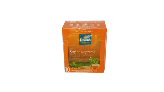 Dilmah Ceylon Supreme 10 Tea Bags (20g)