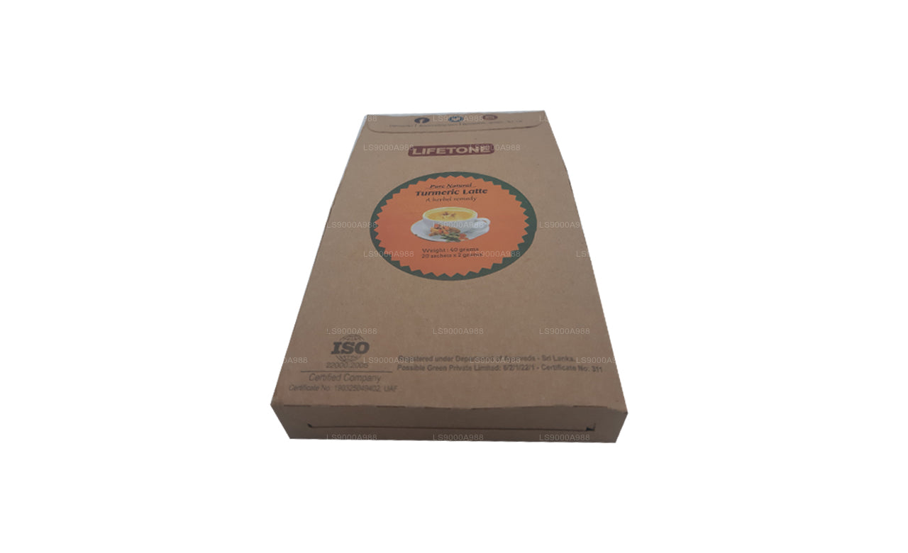 Lifetone Turmeric Latte (40g) 20 Tea bags