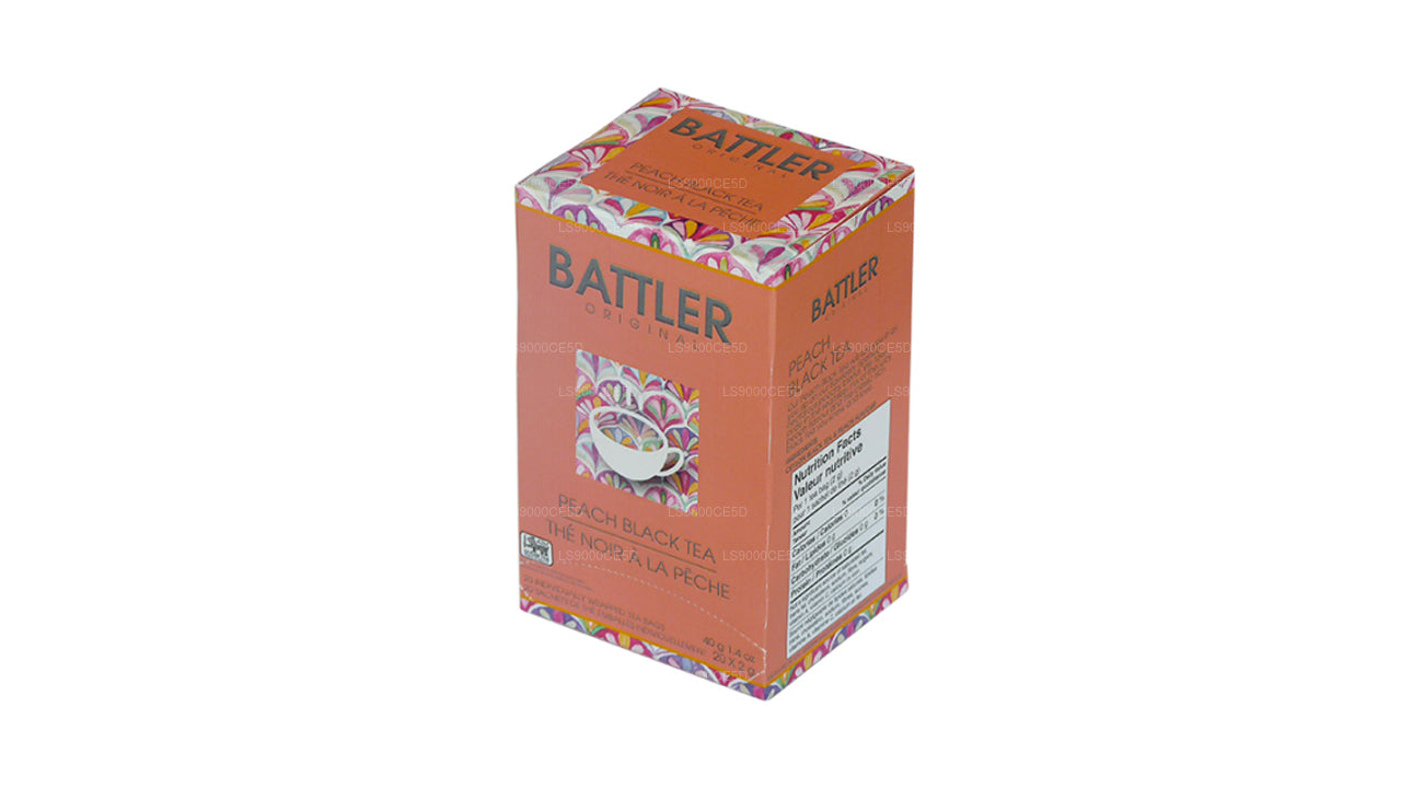 Battler Original Peach Black Tea (40g) 20 Tea Bags
