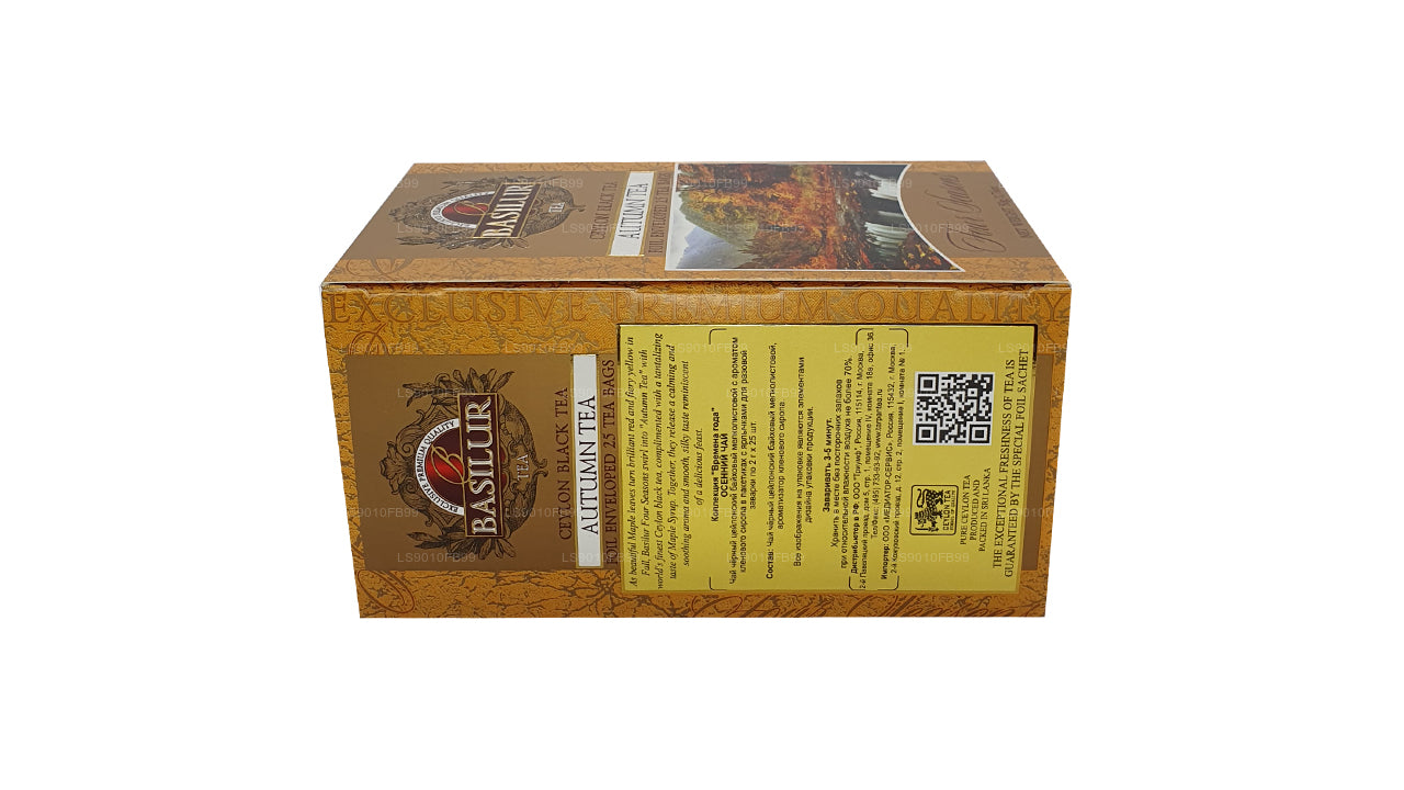 Basilur Autumn Maple Black Tea (40g) 20 Tea Bags