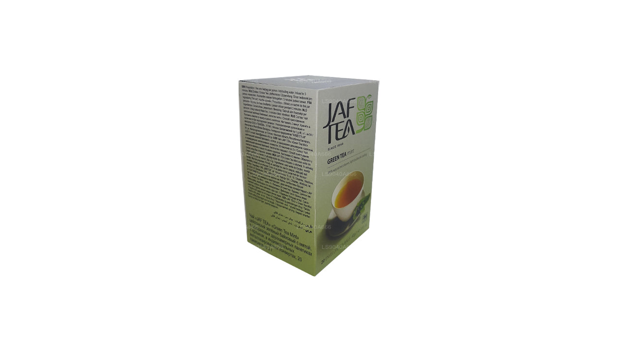 Jaf Tea Green Tea Mint (40g) 20 Envelope Tea Bags